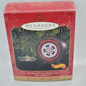 1999 HALLMARK HOT WHEELS KEEPSAKE ORNAMENT / JET T